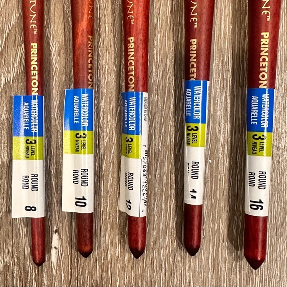 15 Princeton Neptune Professional Watercolor Paintbrushes Synthetic Brushes NEW - Picture 13 of 14